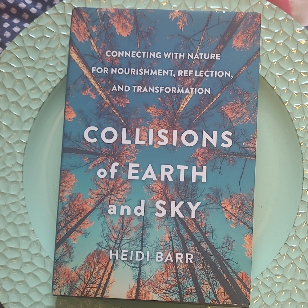 Barnes & Noble Collisions of Earth and Sky Book - Blue and Orange